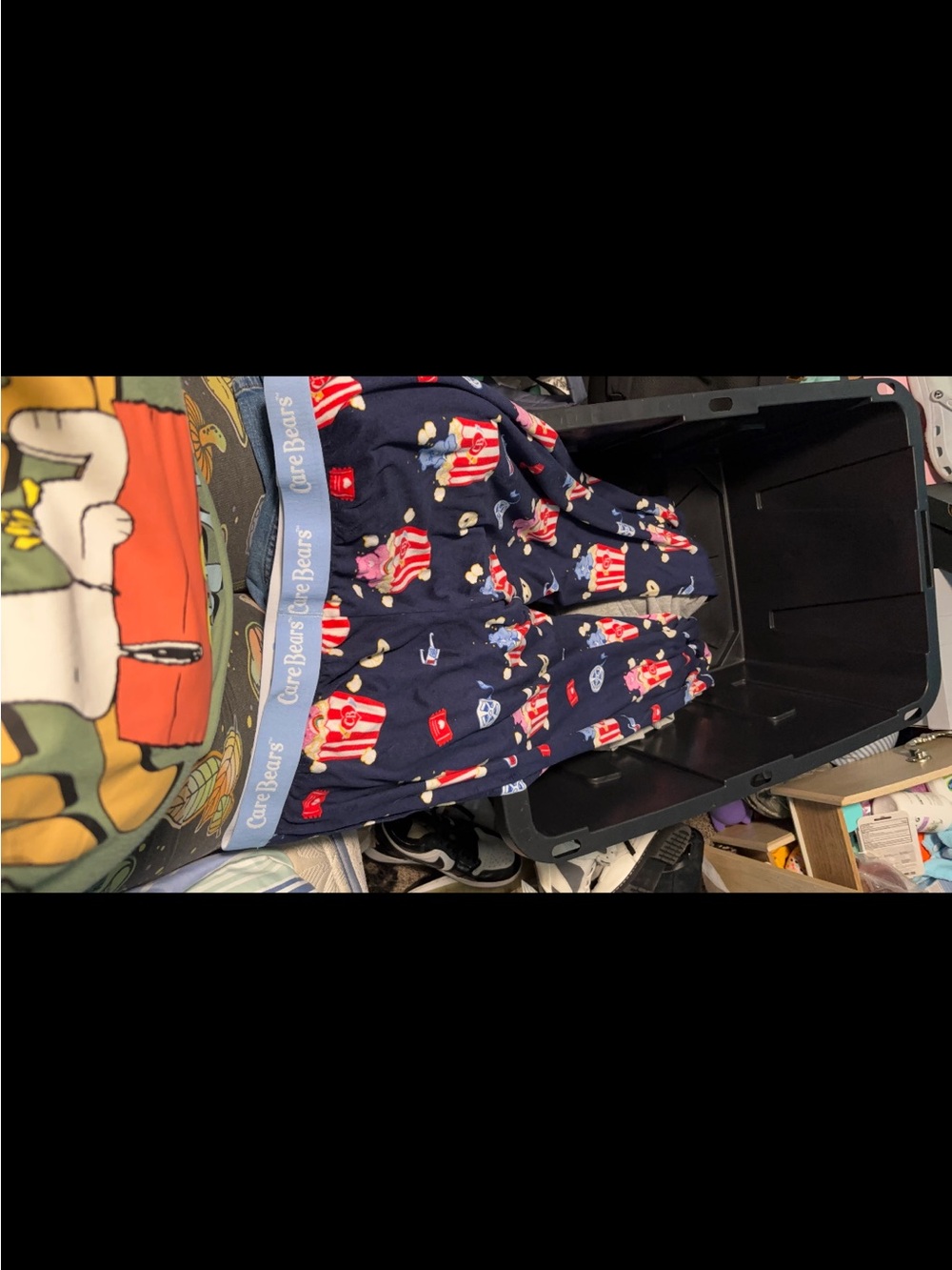 Care Bears Navy Popcorn & Snack Print Lounge Pants
